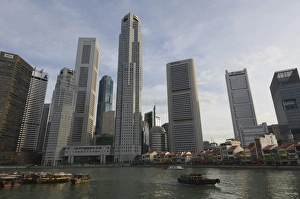 Images Dated 23rd March 2006: Ferries, Boat Quay