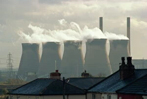 Images Dated 4th February 2008: Ferrybridge Power Station, North Yorkshire, England, United Kingdom, Europe