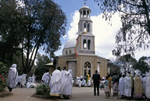 Celebrate Prints: Festival of St. Marys, St. Marys church, Addis Ababa, Ethiopia, Africa