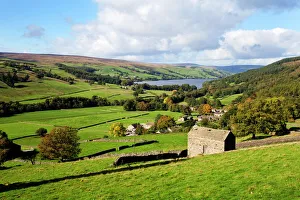 Traditionally English Gallery: Field Barn above Wath in Nidderdale, Pateley Bridge, North Yorkshire, Yorkshire, England