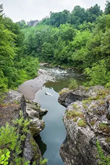 Annecy Prints: Fier Gorge river, Lovagny, near Annecy