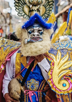 Disguise Prints: Fiesta de la Virgen de la Candelaria, Puno, Peru, South America