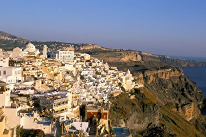 Fira, island of Santorini (Thira), Cyclades Islands, Aegean, Greek Islands