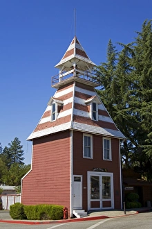 Images Dated 26th September 2009: Fire House Museum dating from 1891 in Old Town Auburn, California, United States of America