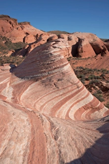 The Fire Wave, Valley of Fire, near Las Vegas, Nevada, United States of America
