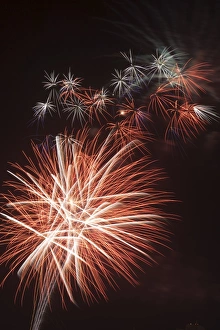 Fireworks celebrating the 4th of July