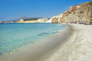 Aegean Prints: Firiplaka Beach, Milos, Cyclades Islands, Greek Islands, Aegean Sea, Greece, Europe