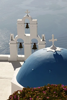 Images Dated 13th May 2009: Firostefani, Santorini, Cyclades Islands, Greek Islands, Greece, Europe