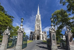 Dunedin Prints: The First Church of Otago in Dunedin, Otago, South Island, New Zealand, Pacific