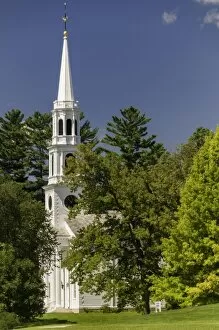 Images Dated 30th August 2011: The First Congregational Church in Williamstown. Massachusetts, New England