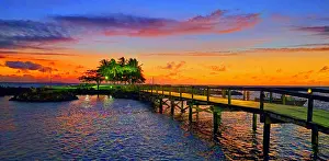 Fiji Prints: First Landing Beach Resort, Nalamu Beach at Vuda Point