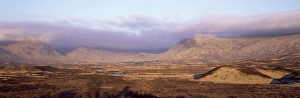 Black Mount Hills Prints: First light on Rannoch Moor and the Black Mount Hills