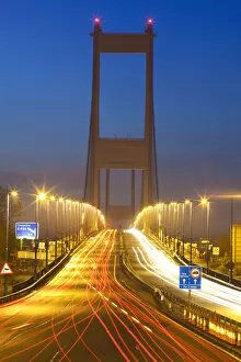 Severn Collection: First Severn Bridge, South East Wales, Wales, United Kingdom, Europe