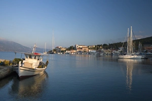 Cephalonia Prints: Fiscardo harbour