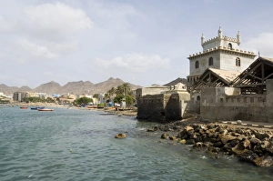Sao Vicente Prints: At the fish market, Mindelo, Sao Vicente, Cape Verde Islands, Atlantic Ocean, Africa