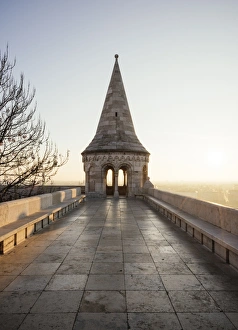 Fishermans Bastion, Budapest, Hungary, Europe