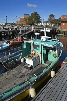 Fishing boat, Gloucester Harbor, Cape Ann, Greater Boston Area, Massachusetts