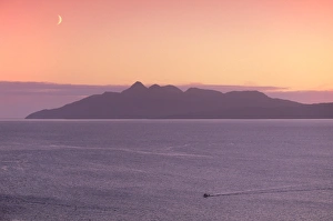 Inner Hebrides Prints: Fishing boat returning to Elgol