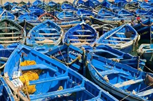 Search Results: Fishing boats in the coastal city of Essaouira, Morocco, North Africa, Africa