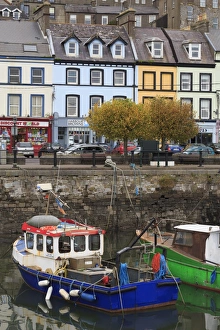 County Cork Prints: Fishing boats, Cobh Town, County Cork, Munster, Republic of Ireland, Europe