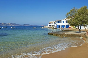Milos Prints: Fishing village of Fourkovouni, Milos, Cyclades Islands, Greek Islands