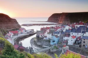 Stereotypical Prints: The fishing village of Staithes in the North York Moors