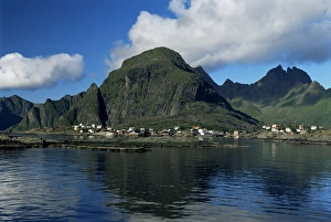 Lofoten Prints: Fishing village of Tind