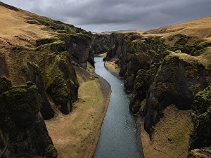 Cliffsides Prints: Fjadrargljufur Canyon, south Iceland