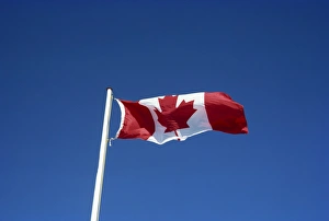 Flying Prints: Flag of Canada, North America
