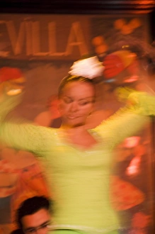 Arms Raised Prints: Flamenco dancers at El Arenal Restaurant