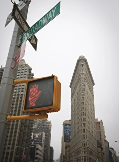 Congestion Prints: Flatiron Building, Fifth Avenue and Broadway, Manhattan, New York City