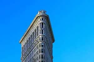 Iconic Prints: Flatiron Building, Midtown, Manhattan, New York, United States of America, North America