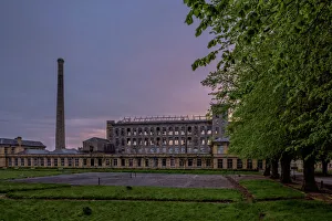 Remains Prints: Flax Mills, Sion Mills, County Tyrone, Ulster, Northern Ireland, United Kingdom, Europe