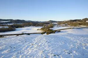 Images Dated 7th January 2010: Fleet Valley National Scenic Area in winter snow, Dumfries and Galloway, Scotland, United Kingdom