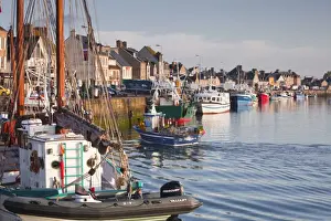 Ports Prints: The Fleur de Lampaul, a protected historic monumen in the foreground