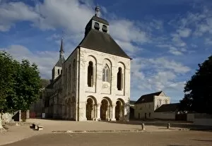 Images Dated 19th August 2010: Fleury Benedictine Abbey, Saint-Benoit-sur-Loire, Loiret, France, Europe