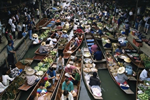 Channel Prints: Floating market
