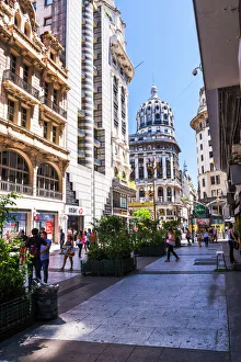 Downtown Prints: Floride Street, downtown Buenos Aires, Argentina, South America