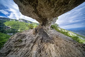Caves Prints: Fontarca cave, Monte Nerone, Apennines, Marche, Italy, Europe