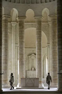 Images Dated 10th February 2000: Fontevraud Abbey church, Fontevraud, Maine-et-Loire, France, Europe