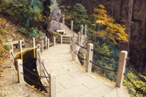 Intersecting Prints: Footpath, White Cloud scenic area
