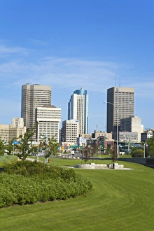 Winnipeg Prints: The Forks National Historic District, Winnipeg, Manitoba, Canada, North America