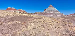 Shrub Collection: Formation in the Petrified Forest National Park called a Teepee, Arizona