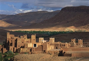 Ouarzazate Prints: Fort of Ait Benhaddou, Ouarzazate, Morocco