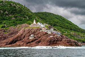 Lighthouses Prints: Fort Amherst lighthouse, St. John's, Newfoundland, Canada, North America