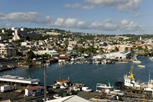 Martinique Prints: Fort de France, Martinique, Windward Islands, West Indies, Caribbean, Central America