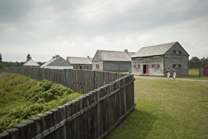 Quebec Prints: Fort Ingall, Temiscouata sur le Lac, Quebec Province, Canada, North America