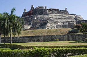 Fort San Felipe, Spanish colonial fort dating from the 16th century, UNESCO World Heritage Site Fort San Felipe, Spanish colonial fort dating from the 16th century, UNESCO World Heritage Site