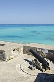 Images Dated 4th April 2011: Fort St. Catherine, UNESCO World Heritage Site, Bermuda, Central America