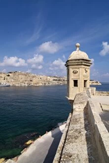 Fort St. Michael, Senglea, Grand Harbour, Valletta, Malta, Mediterranean, Europe